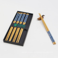 Wholesale Chinese Factory Japanese Style Reusable Bamboo Sushi Chopsticks